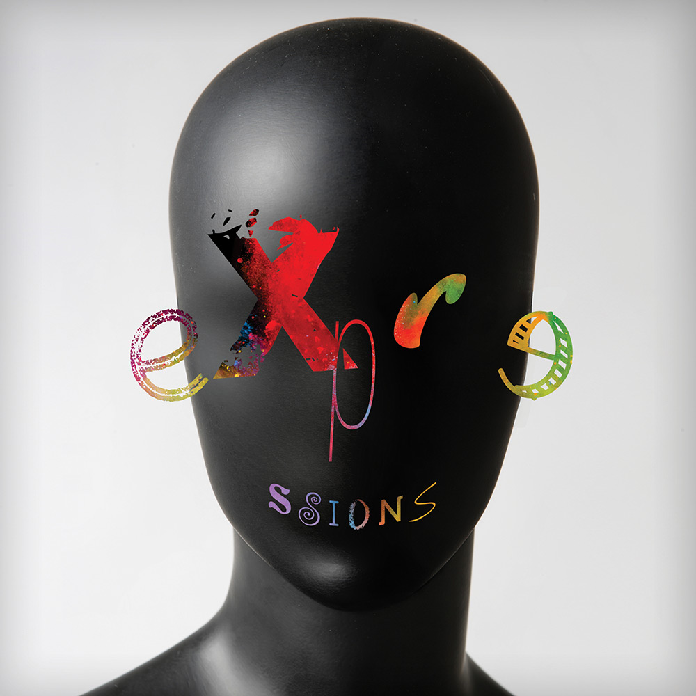 Jeff Kern design book cover for "Expressions"