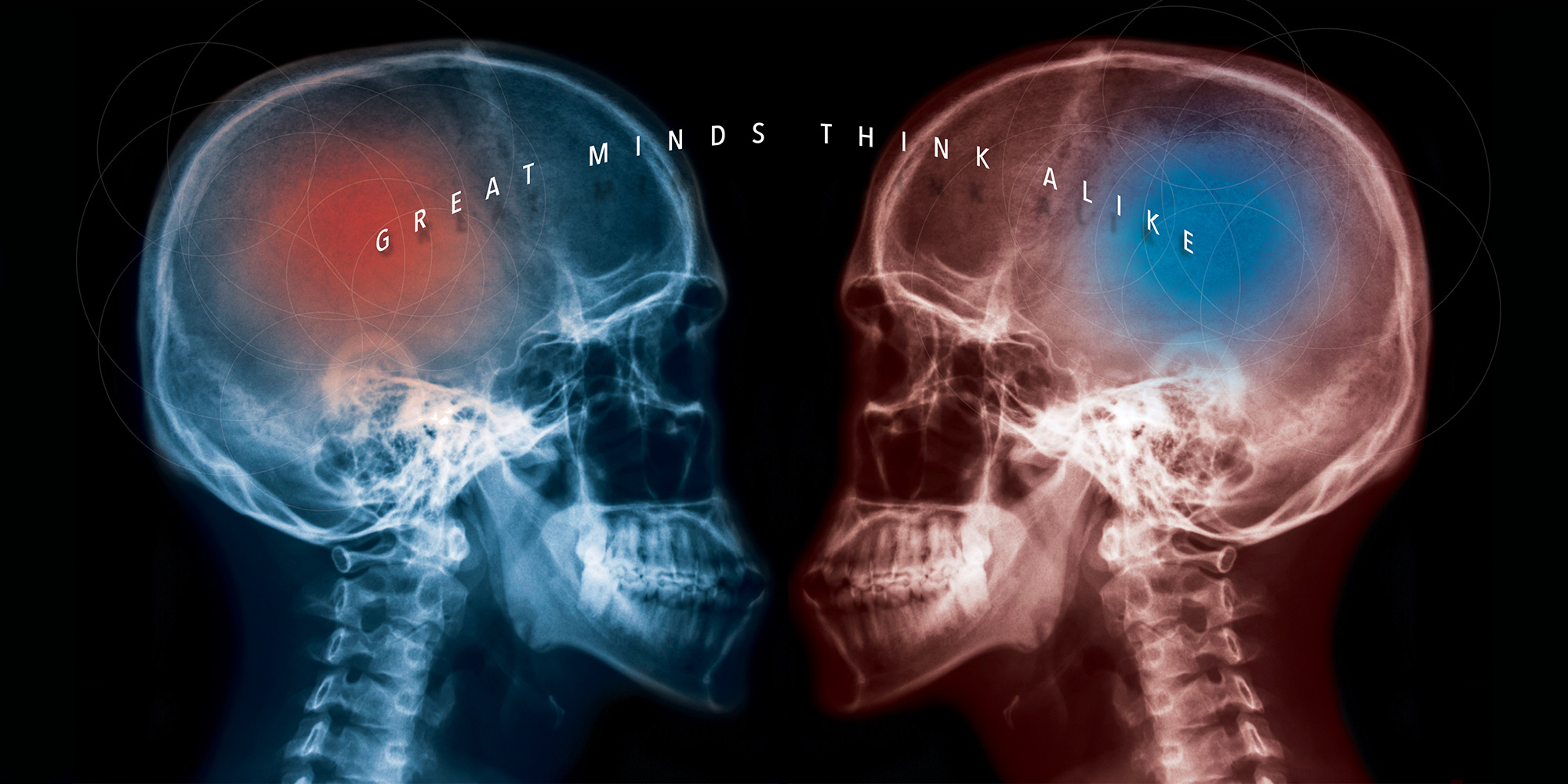 Jeff Kern design for "Great Minds Think Alike"